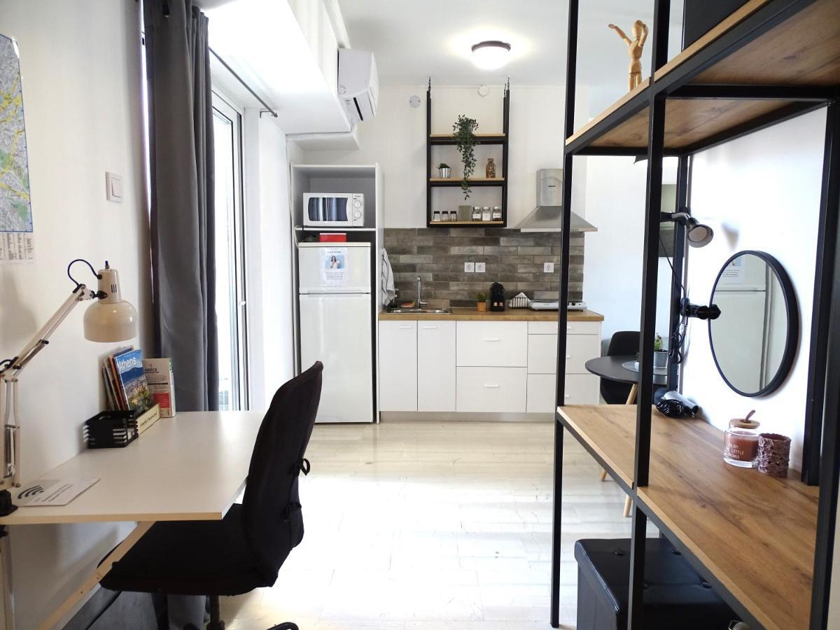 Hermes New & Comfy Studio - 25' Walk To The Acropolis Athen Eksteriør bilde